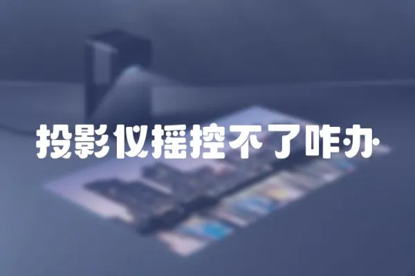 投影儀搖控不了咋辦