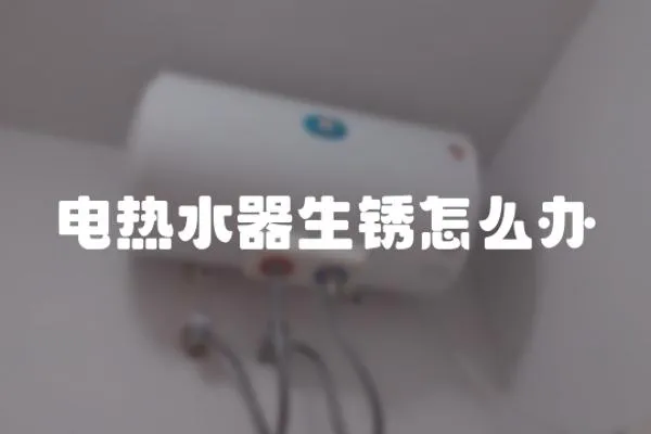 電熱水器生銹怎么辦
