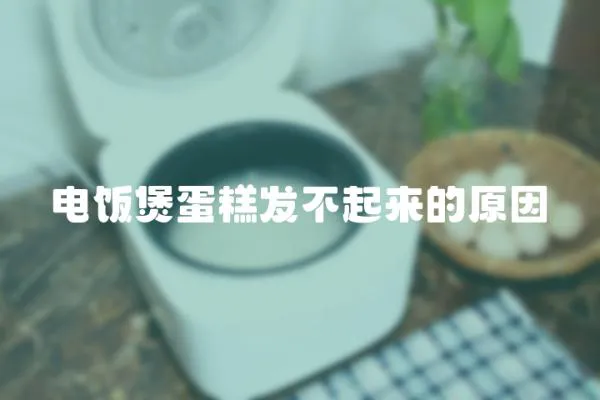 電飯煲蛋糕發不起來的原因