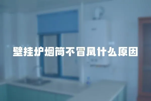 壁掛爐煙筒不冒風什么原因
