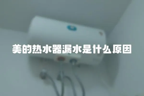 美的熱水器漏水是什么原因