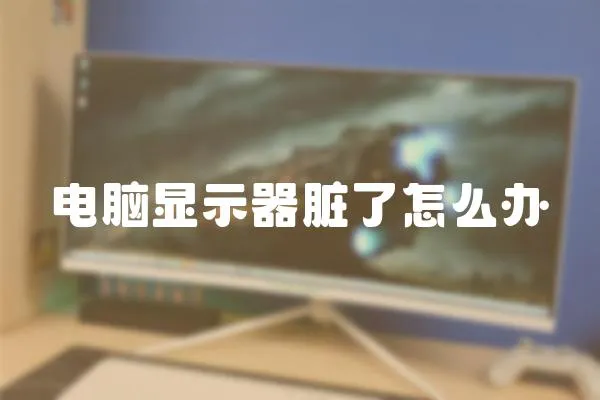 電腦顯示器臟了怎么辦