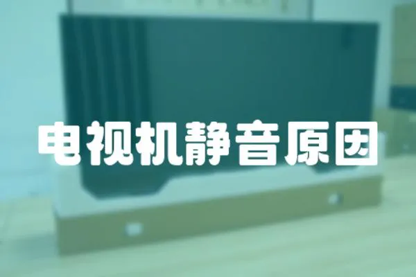電視機(jī)靜音原因
