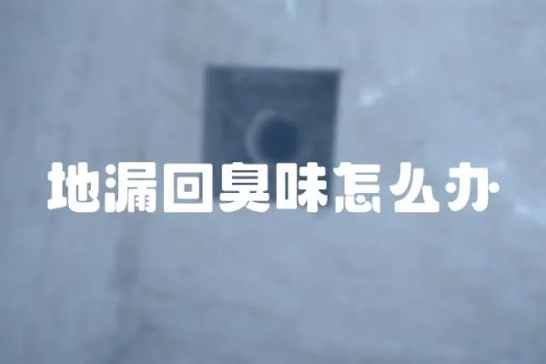 地漏回臭味怎么辦