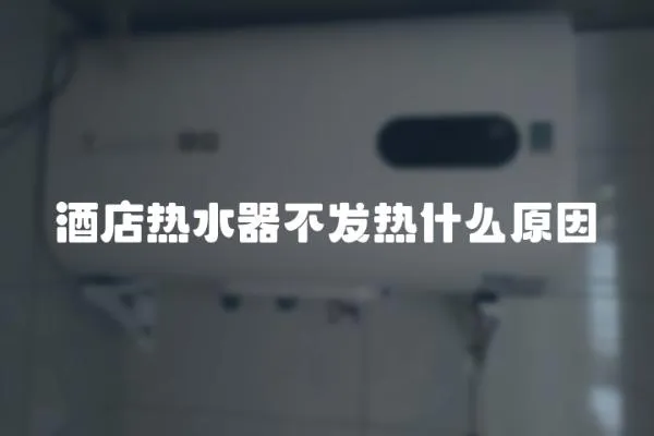 酒店熱水器不發熱什么原因
