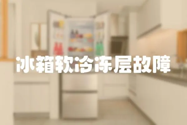 冰箱軟冷凍層故障