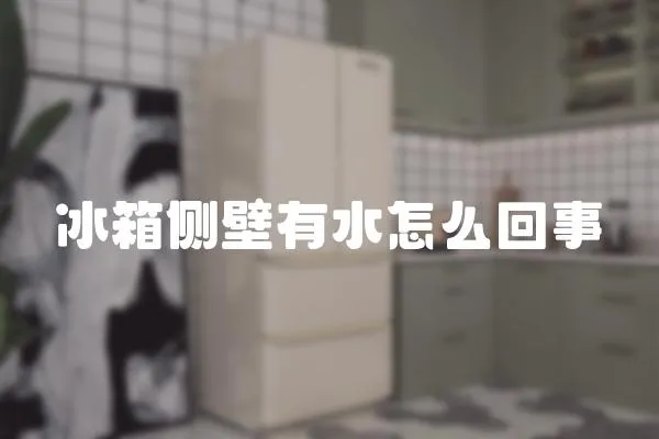 冰箱側壁有水怎么回事