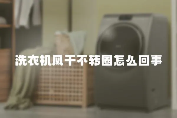 洗衣機風干不轉圈怎么回事