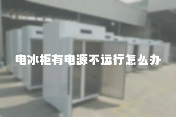 電冰柜有電源不運行怎么辦