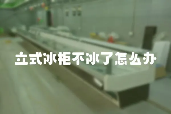 立式冰柜不冰了怎么辦
