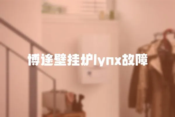 博途壁掛爐lynx故障