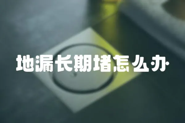 地漏長期堵怎么辦