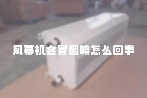 風幕機會冒煙嘛怎么回事