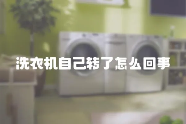 洗衣機自己轉了怎么回事
