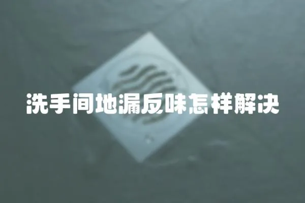 洗手間地漏反味怎樣解決