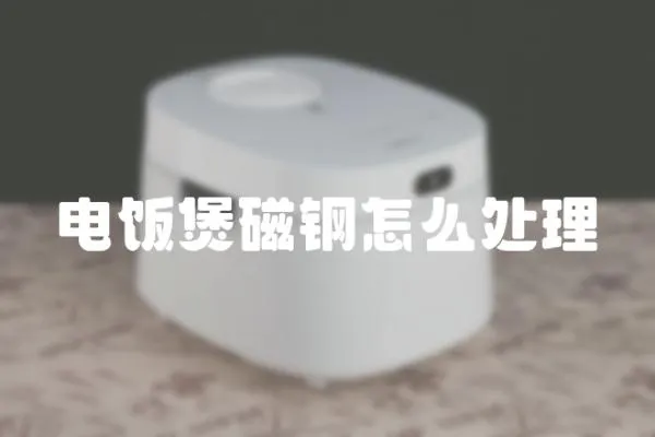 電飯煲磁鋼怎么處理