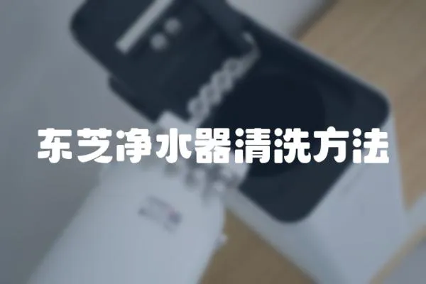 東芝凈水器清洗方法