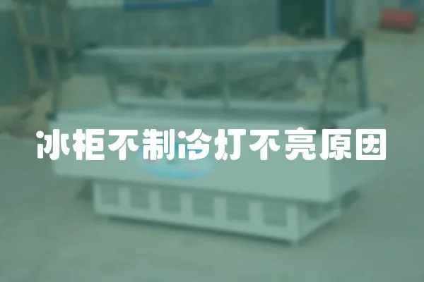 冰柜不制冷燈不亮原因