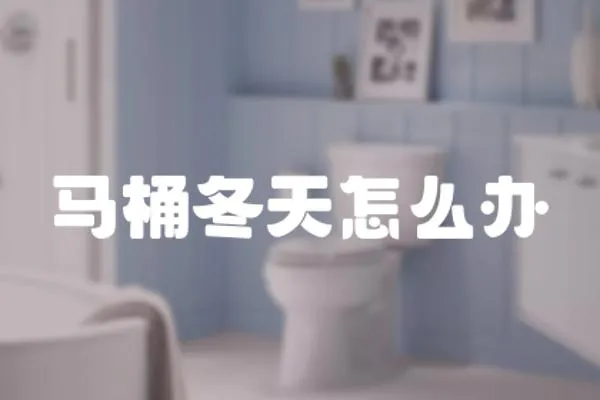 馬桶冬天怎么辦
