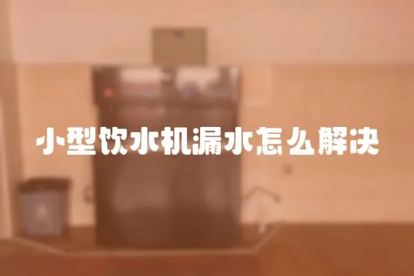 小型飲水機(jī)漏水怎么解決