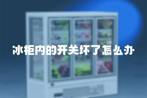冰柜內(nèi)的開關(guān)壞了怎么辦