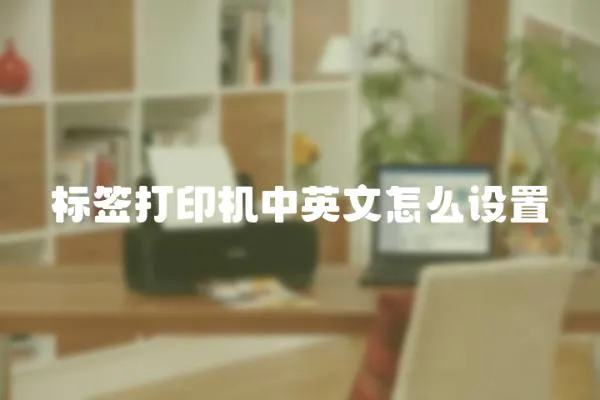 標簽打印機中英文怎么設(shè)置