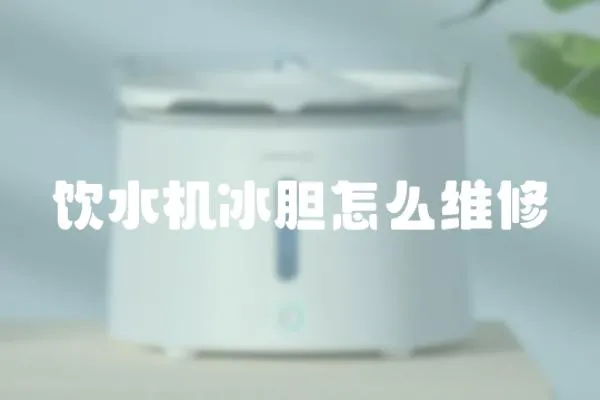 飲水機冰膽怎么維修