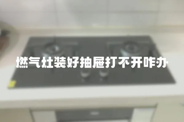 燃?xì)庠钛b好抽屜打不開(kāi)咋辦