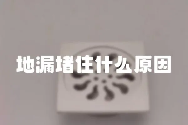 地漏堵住什么原因
