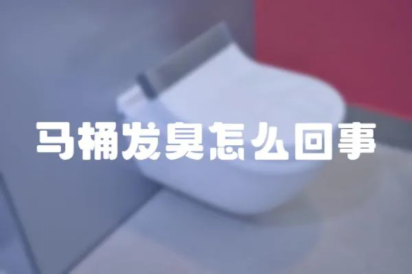 馬桶發臭怎么回事