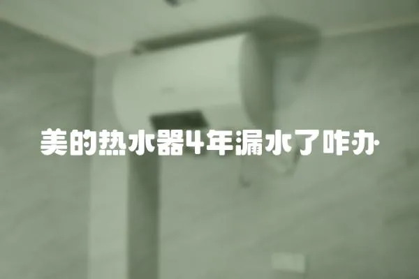 美的熱水器4年漏水了咋辦