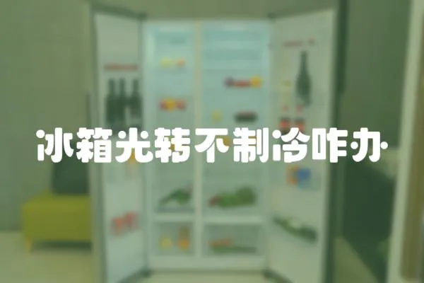 冰箱光轉不制冷咋辦