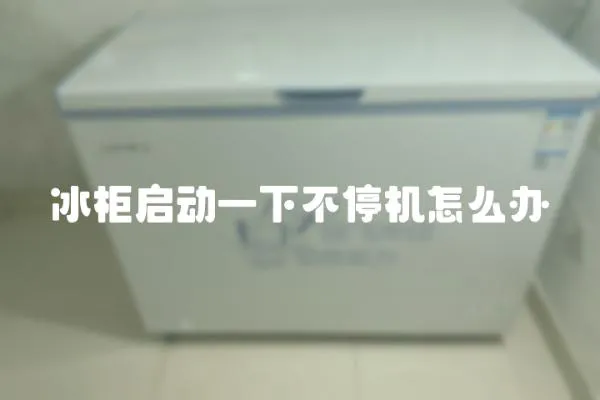 冰柜啟動一下不停機怎么辦