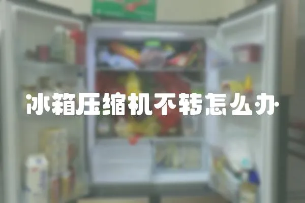 冰箱壓縮機不轉怎么辦