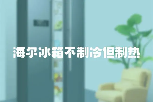 海爾冰箱不制冷但制熱