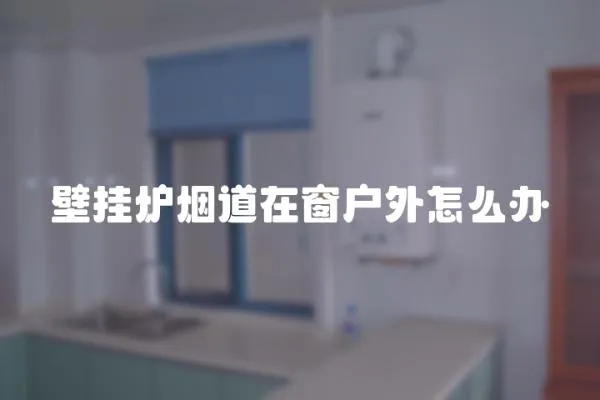 壁掛爐煙道在窗戶外怎么辦