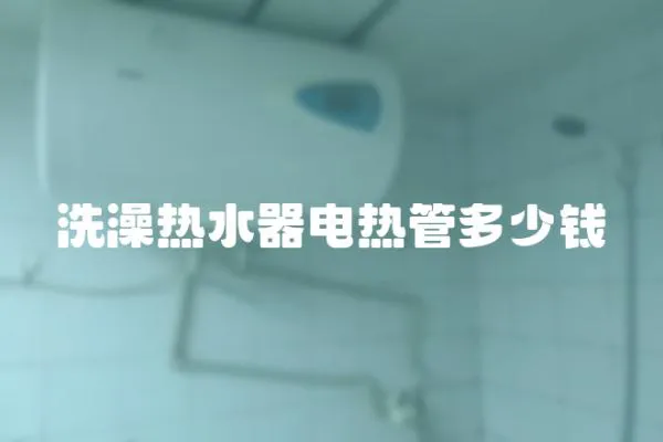洗澡熱水器電熱管多少錢(qián)