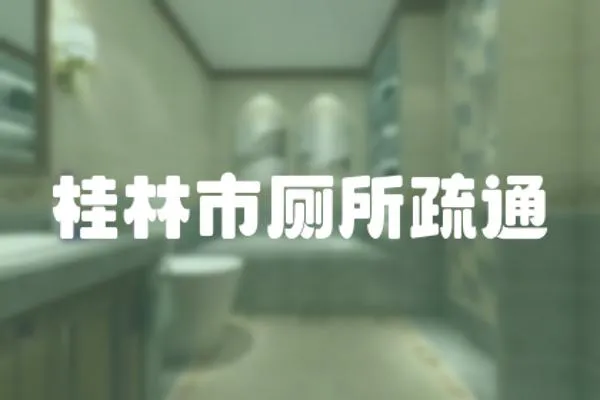 桂林市廁所疏通