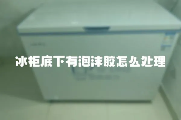 冰柜底下有泡沫膠怎么處理