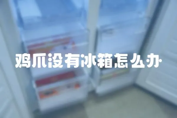 雞爪沒有冰箱怎么辦