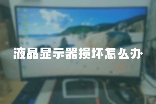 液晶显示器损坏怎么办