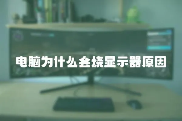 電腦為什么會燒顯示器原因