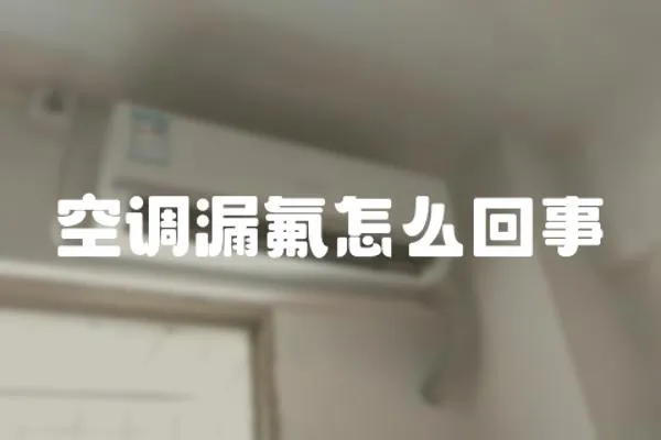 空調漏氟怎么回事