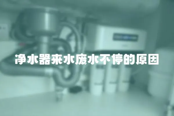 凈水器來水廢水不停的原因