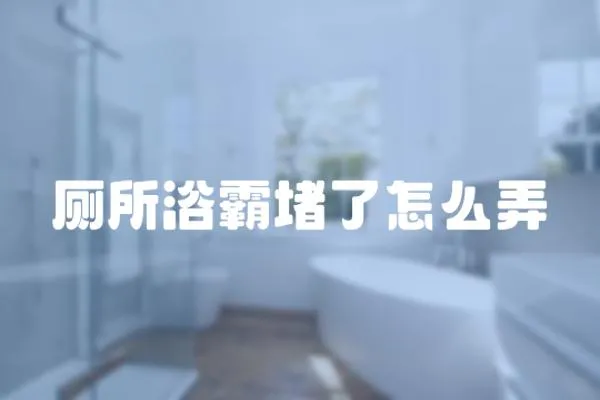 廁所浴霸堵了怎么弄