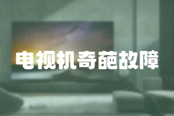 電視機奇葩故障