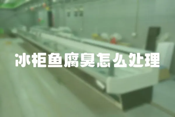 冰柜魚腐臭怎么處理