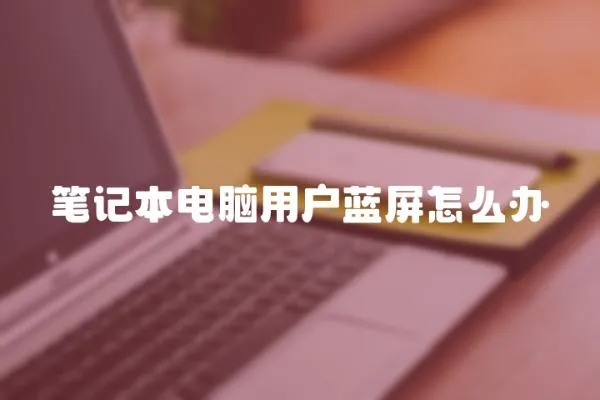 筆記本電腦用戶藍屏怎么辦