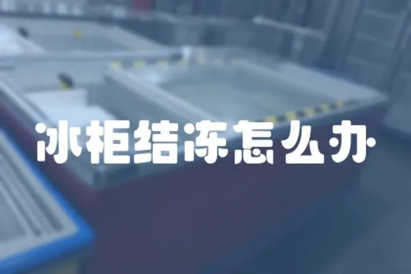 冰柜結(jié)凍怎么辦