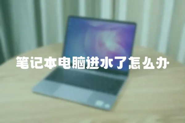 筆記本電腦進(jìn)水了怎么辦